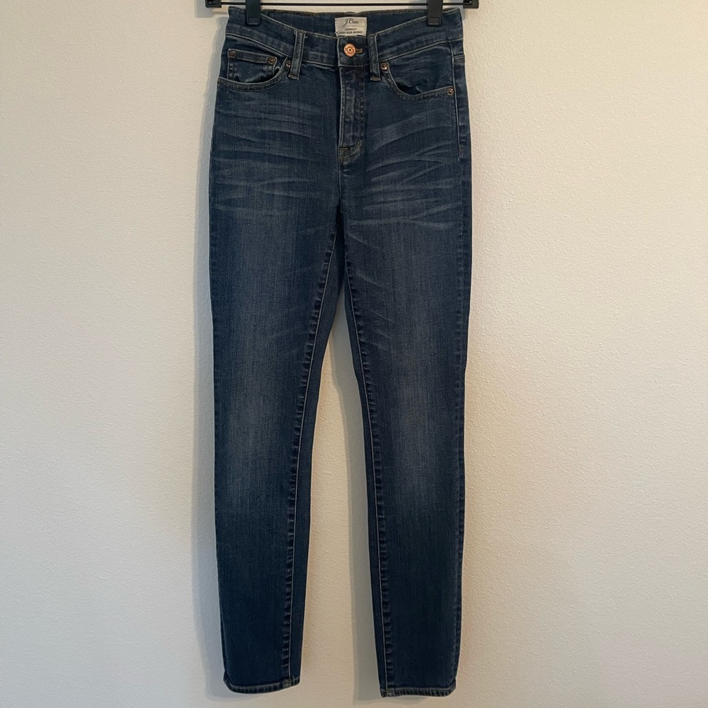 J Crew Lookout high rise skinny jeans sz 24